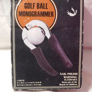 Golf Ball Monogrammer